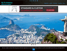 Tablet Screenshot of flytoamerica.net